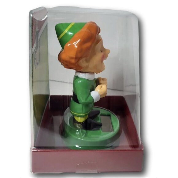 ELF Buddy the Elf Solar Powered Bobble-Head Movie - Picture 2 of 4